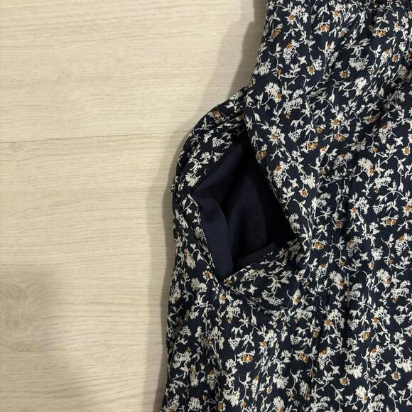 Veronica Beard Cornelia strapless smocked floral-print cotton midi dress Size XS - Picture 9 of 9